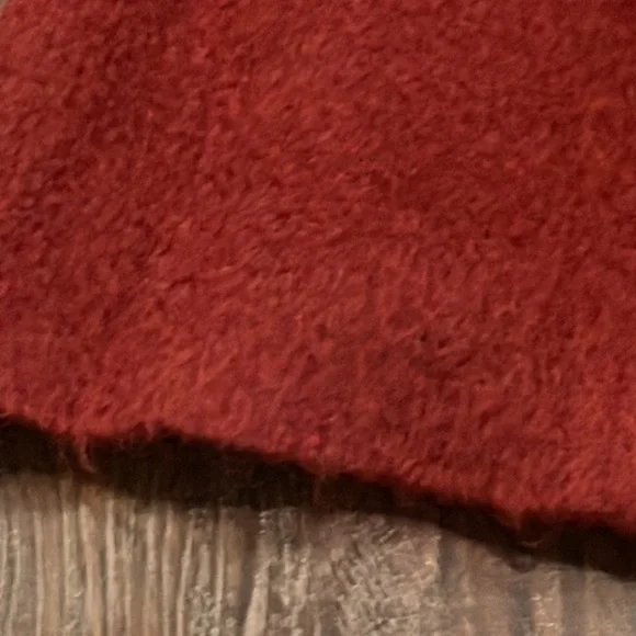 Vintage Dark Red Coat- New York Made is USA - Picture 10 of 11